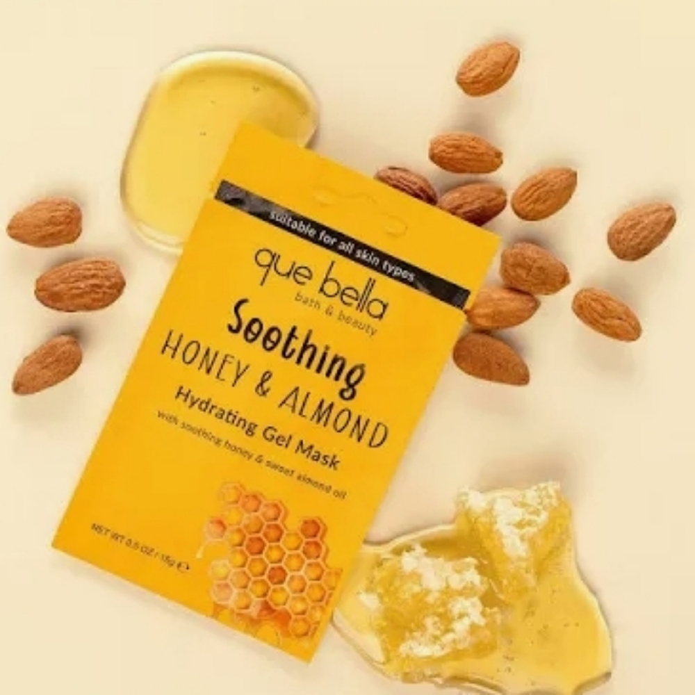 🦩10 For $25🦩♡Que Bella Soothing Honey Gel Mask